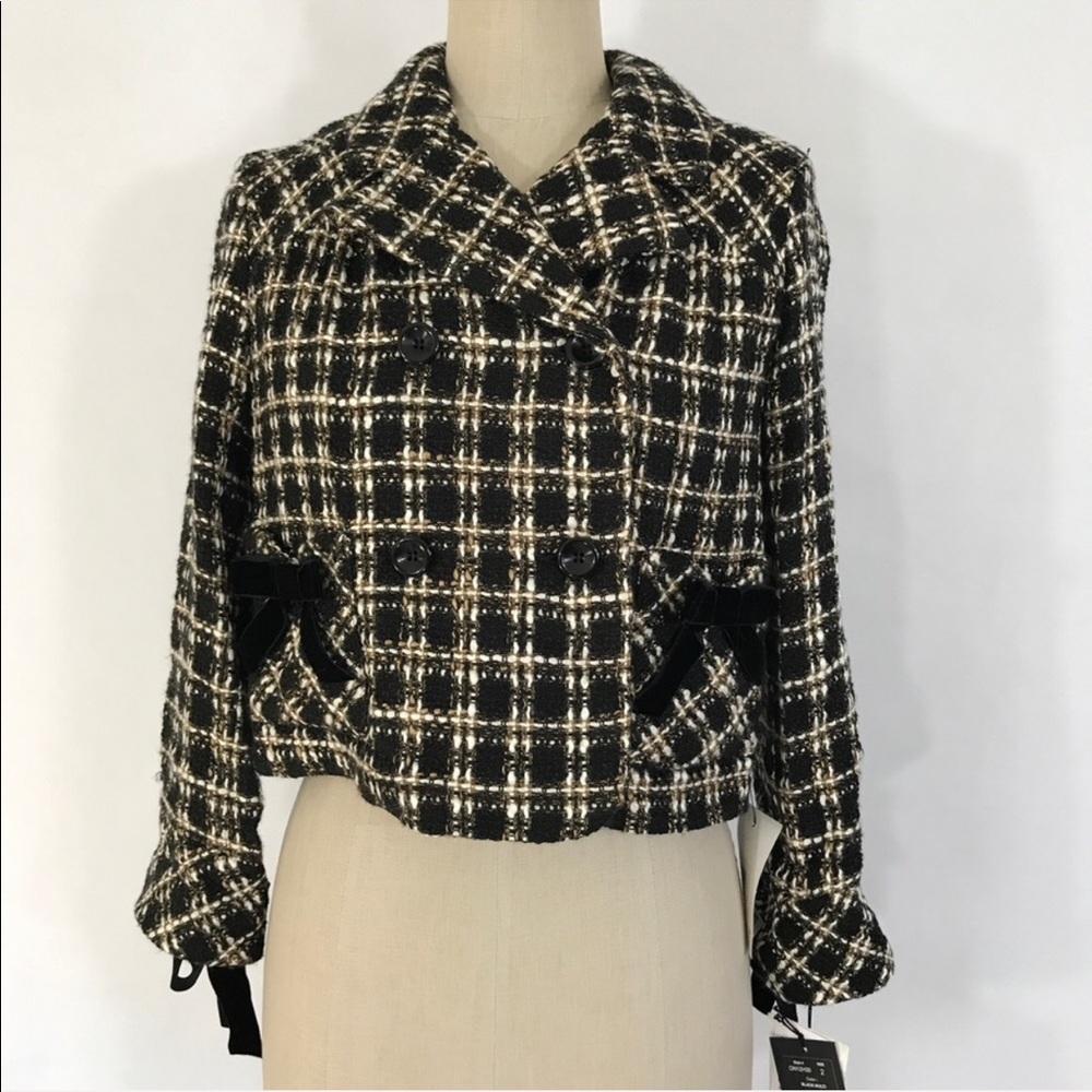 Anna Sui tweed jacket US size 6